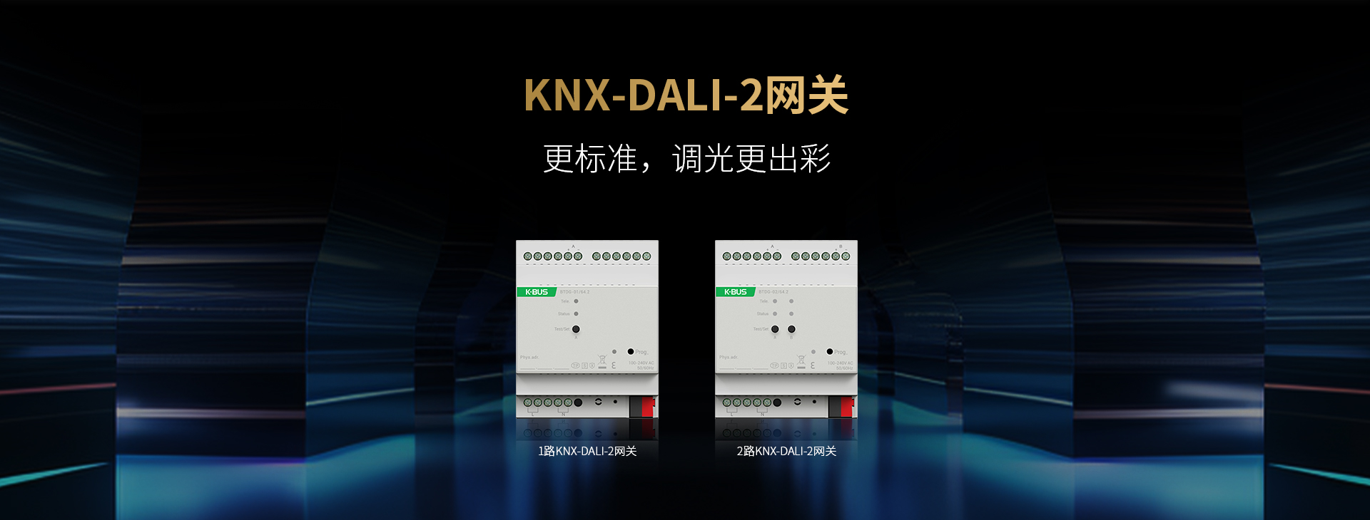 1/2 路 KNX-DALI-2 網(wǎng)關(guān)